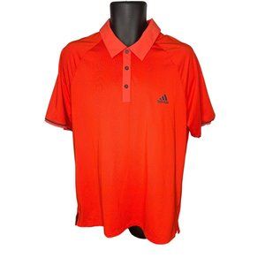 Large Adidas Golf Climacool Polo Short Sleeved Shirt Mens